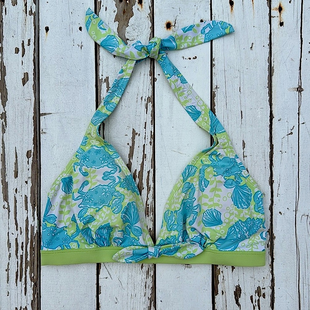 Lilly Pulitzer Marci Bikini Top in Chillin’